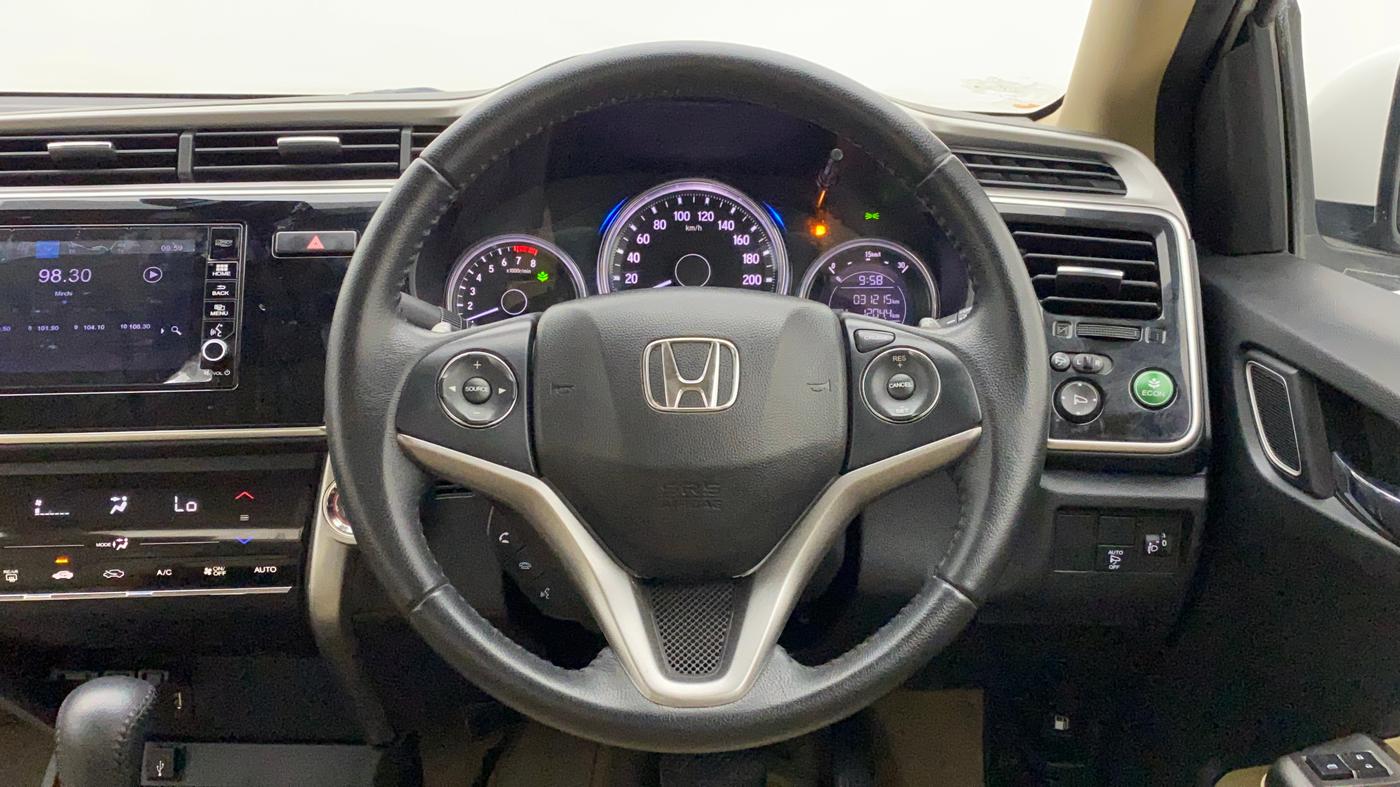 2018 Honda City 1.5L I-VTEC ZX CVT, Petrol, Automatic, 31,215 km, Steering Wheel Close Up
