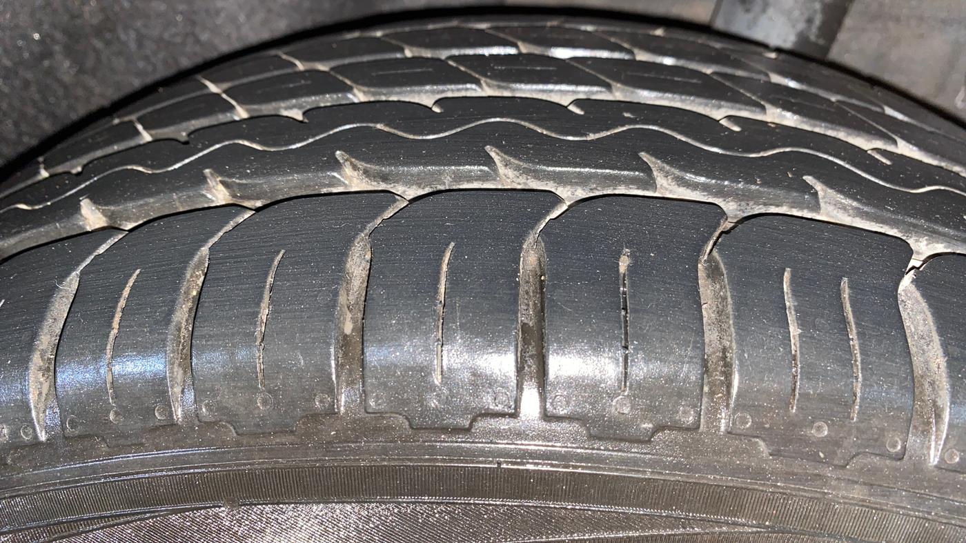 2019 Hyundai New Elantra 2.0 SX(O) AT PETROL, Petrol, Automatic, 54,199 km, Left Rear Tyre Tread