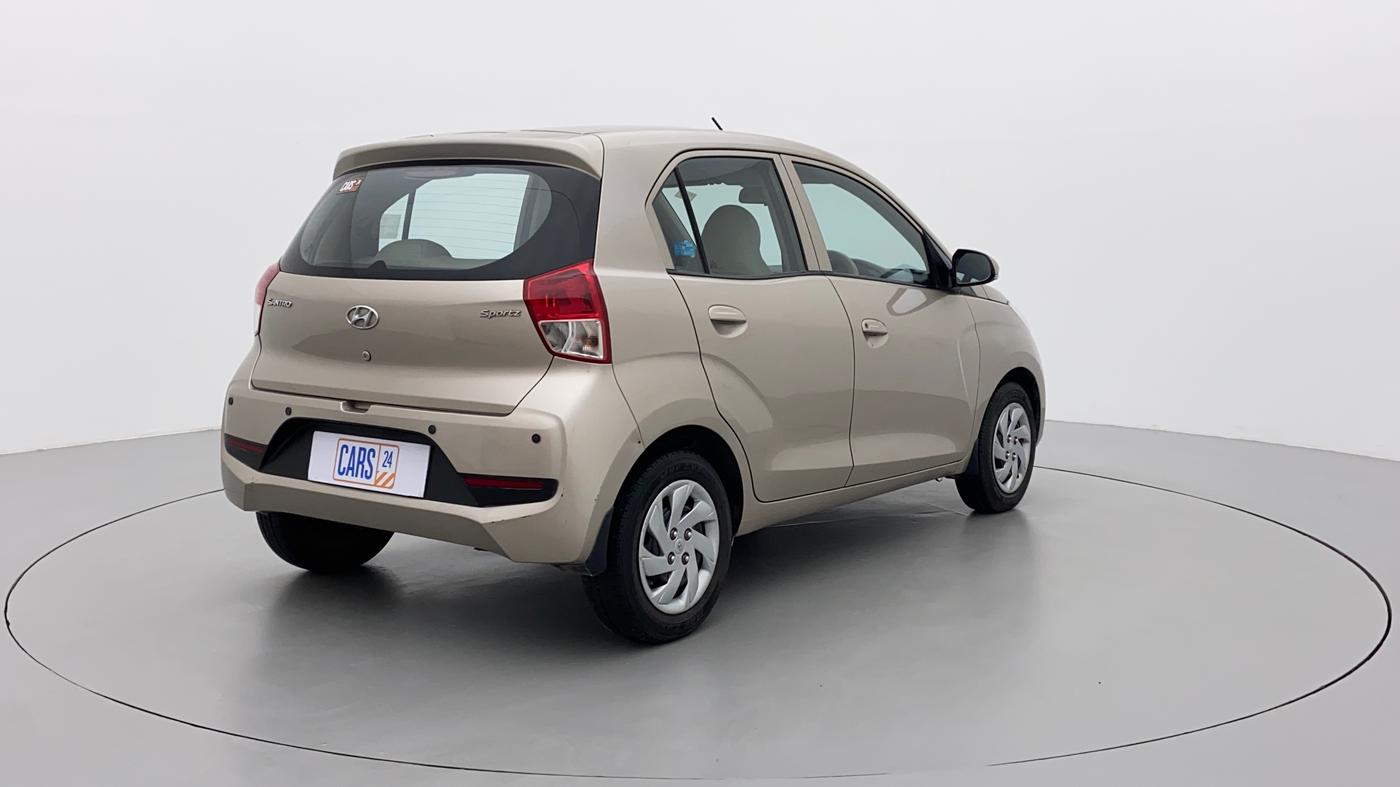 2019 Hyundai NEW SANTRO SPORTZ CNG, CNG, Manual, 74,216 km, Right Back Diagonal