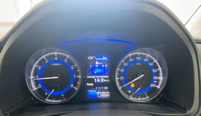 2019 Maruti Baleno ZETA PETROL 1.2, Petrol, Manual, 39,659 km, Odometer Image