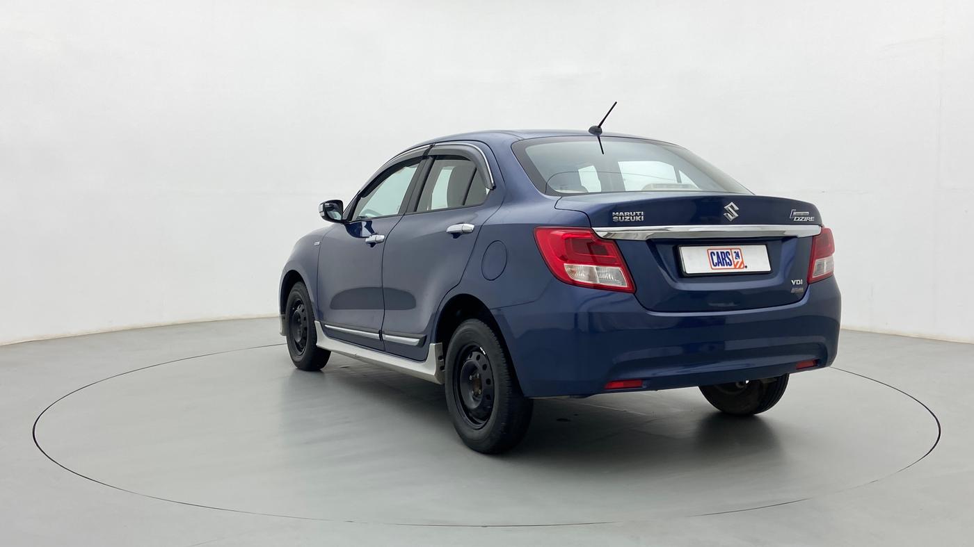 2017 Maruti Dzire VDI AMT, Diesel, Automatic, 49,260 km, Left Back Diagonal