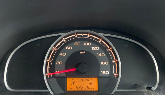 2012 Maruti Alto 800 LXI CNG, CNG, Manual, 82,618 km, Odometer Image
