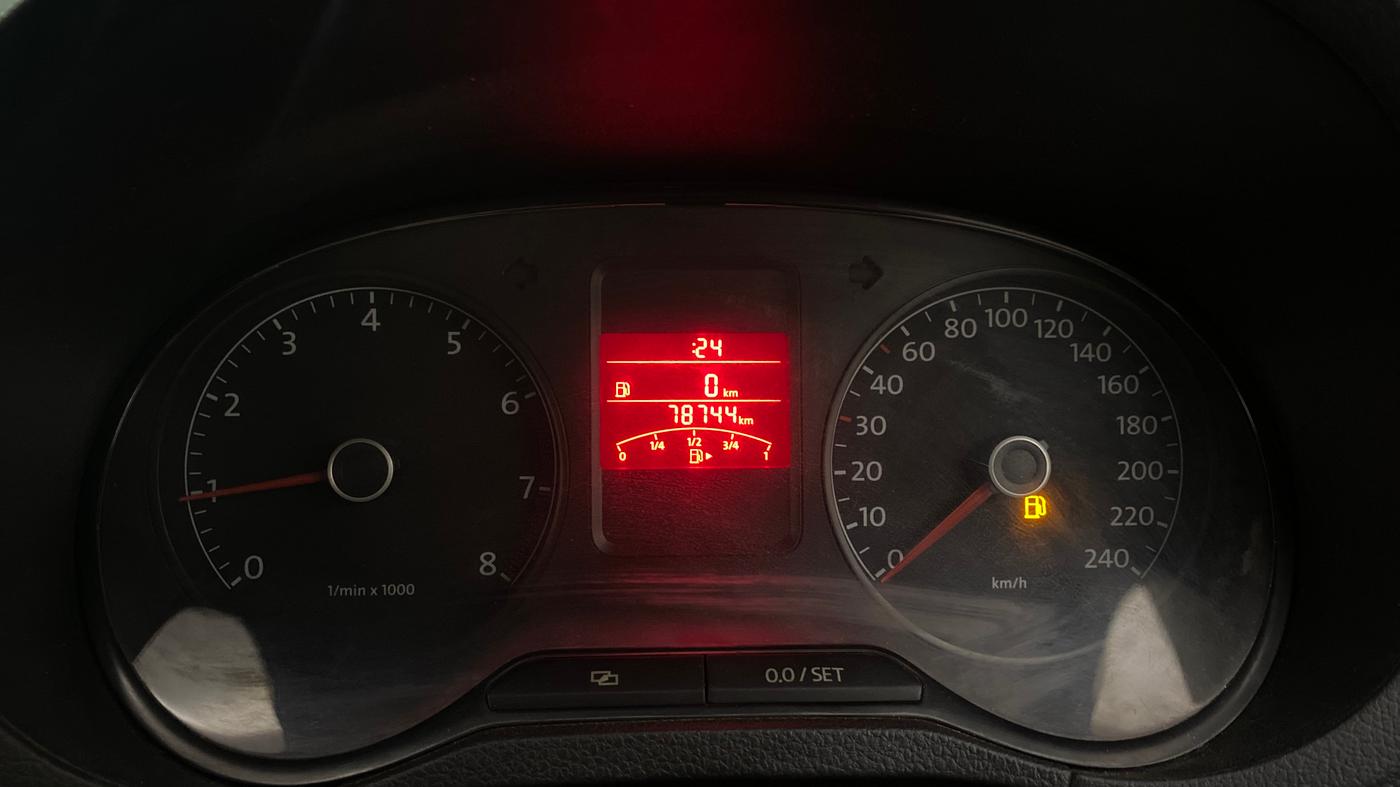 2013 Volkswagen Polo HIGHLINE1.2L, Petrol, Manual, 78,743 km, Odometer Image