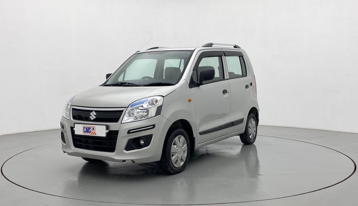 2014 Maruti Wagon R 1.0 LXI, CNG, Manual, 1,04,771 km, Left Front Diagonal