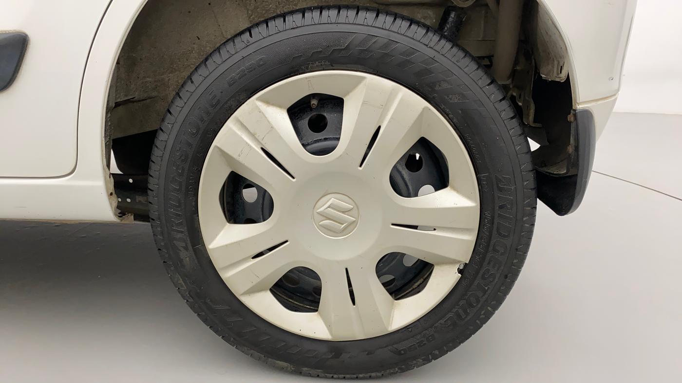 2013 Maruti Wagon R 1.0 VXI, Petrol, Manual, 47,541 km, Left Rear Wheel