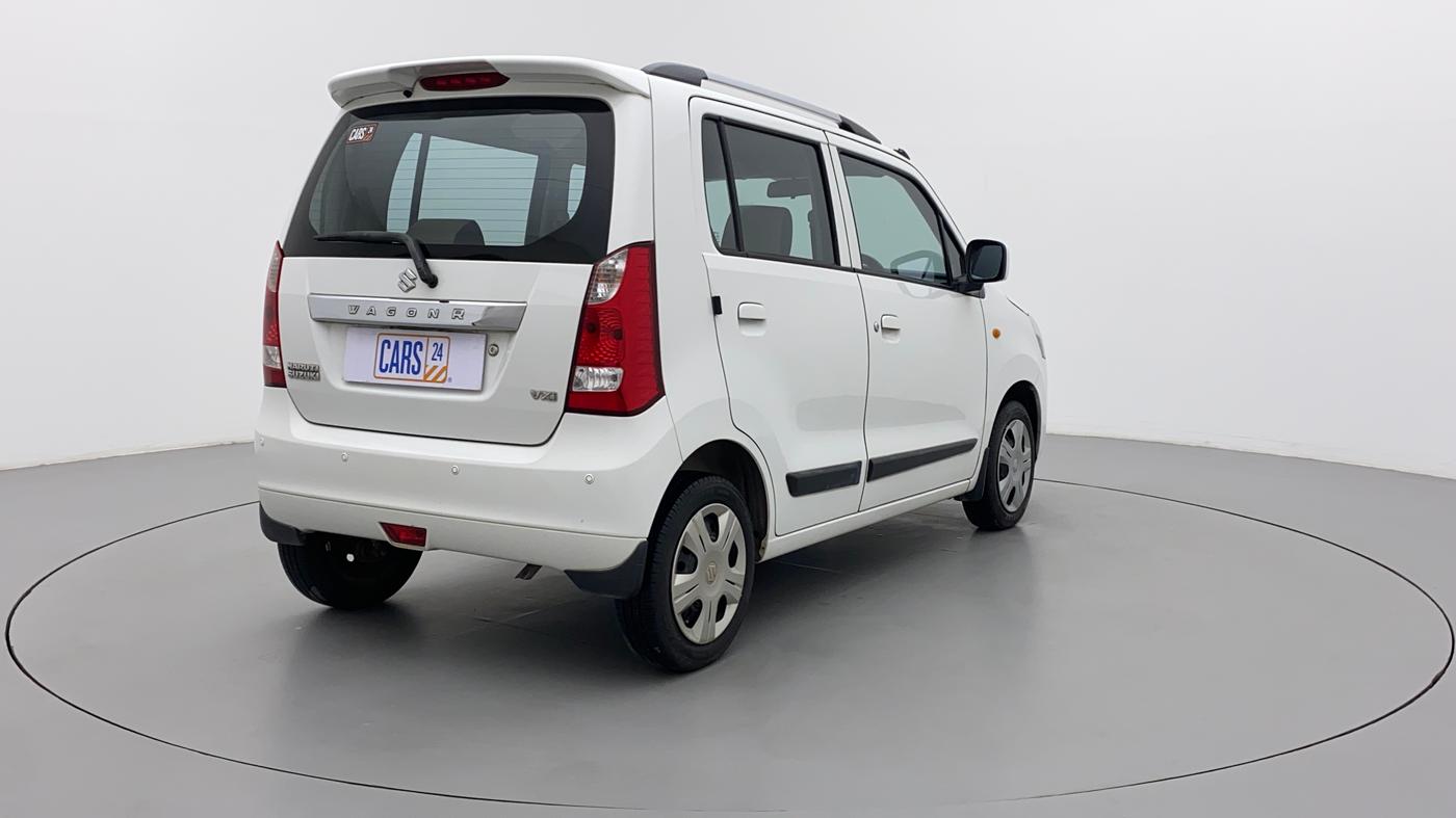 2013 Maruti Wagon R 1.0 VXI, Petrol, Manual, 47,541 km, Right Back Diagonal