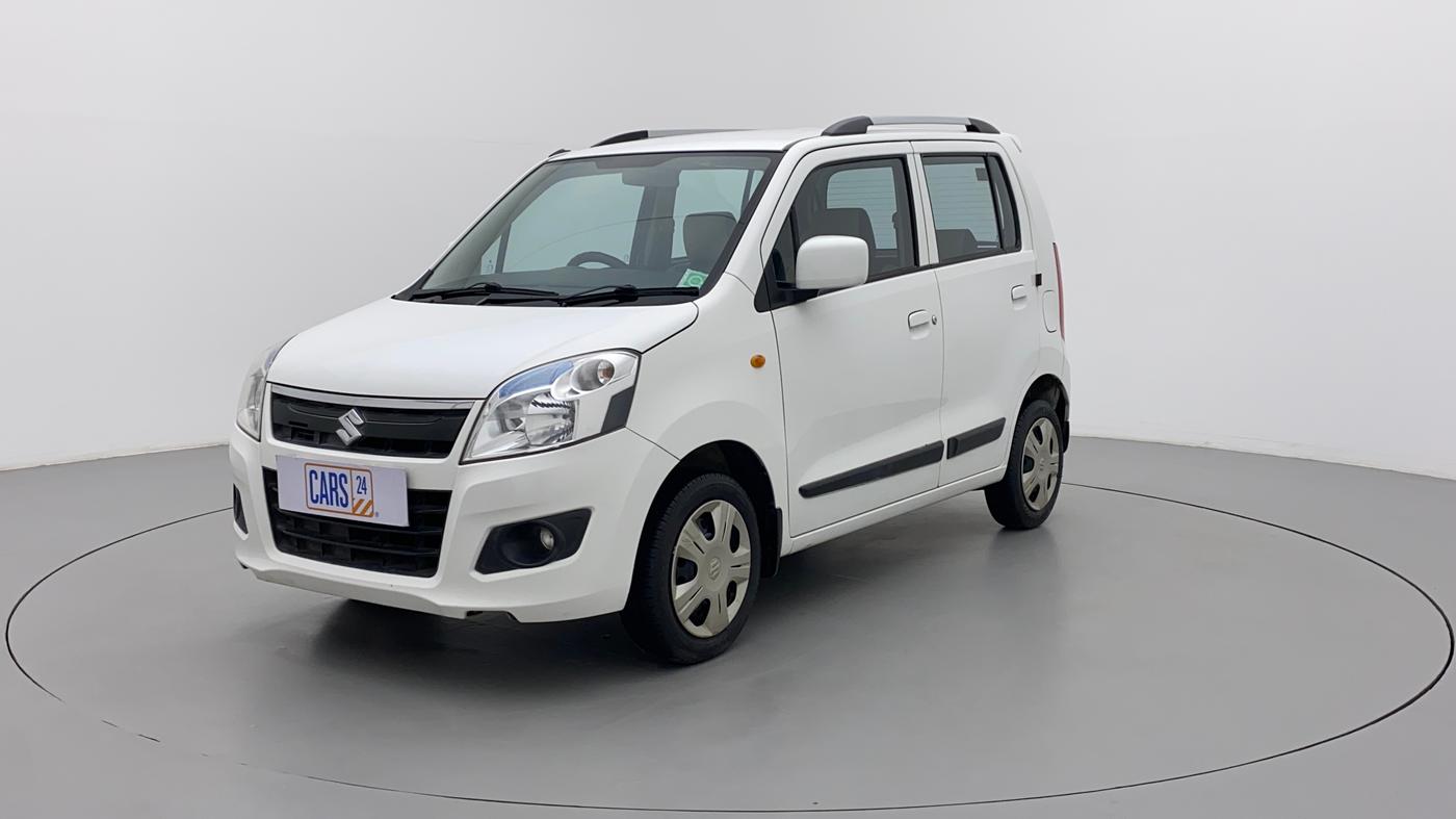 2013 Maruti Wagon R 1.0 VXI, Petrol, Manual, 47,541 km, Left Front Diagonal