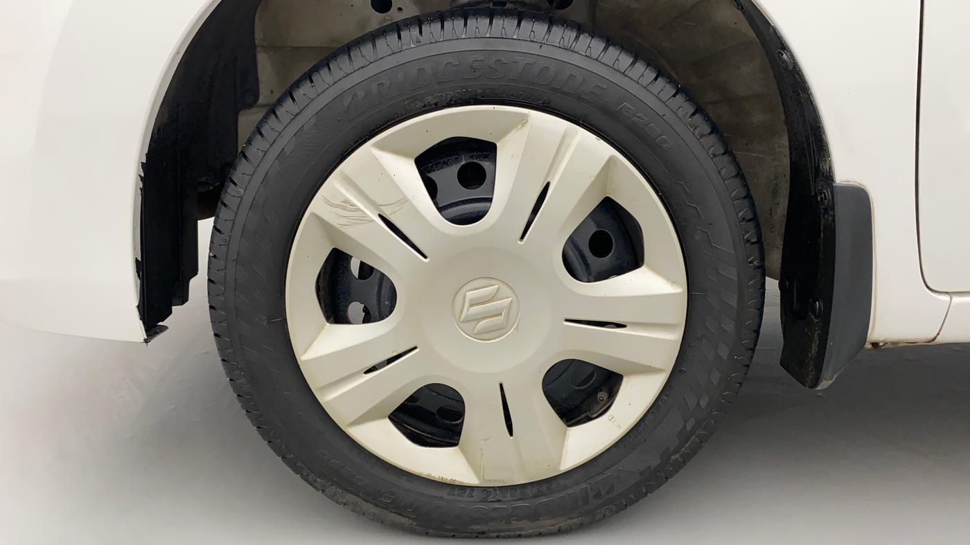 2013 Maruti Wagon R 1.0 VXI, Petrol, Manual, 47,541 km, Left Front Wheel