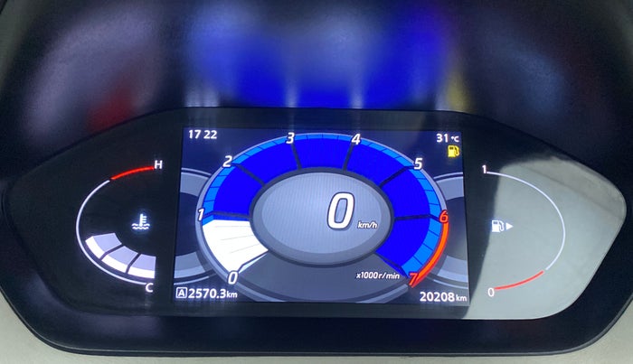 2021 Nissan MAGNITE XV  TURBO MT, Petrol, Manual, 20,275 km, Odometer Image