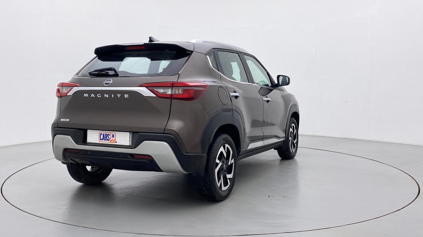2021 Nissan MAGNITE XV  TURBO MT, Petrol, Manual, 20,275 km, Right Back Diagonal