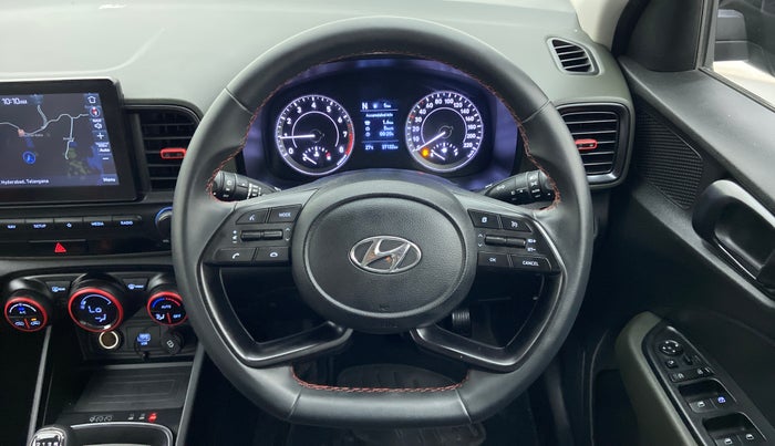 2020 Hyundai VENUE SX 1.0 (O) TURBO IMT, Petrol, Manual, 37,132 km, Steering Wheel Close Up