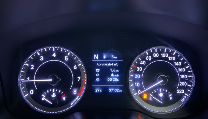 2020 Hyundai VENUE SX 1.0 (O) TURBO IMT, Petrol, Manual, 37,132 km, Odometer Image