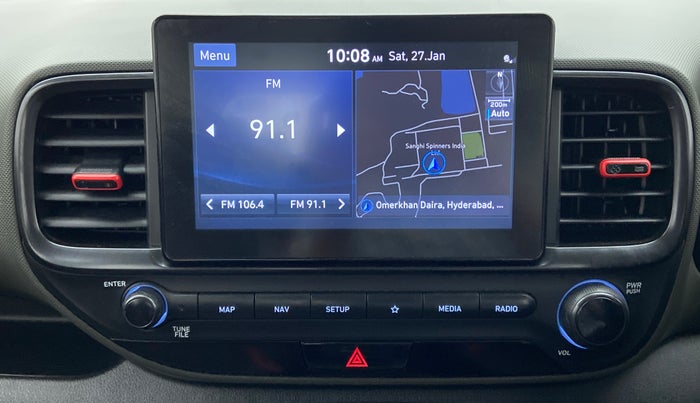 2020 Hyundai VENUE SX 1.0 (O) TURBO IMT, Petrol, Manual, 37,132 km, Infotainment System