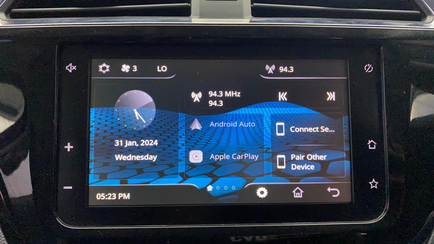 2020 Tata TIGOR XZ PLUS PETROL, Petrol, Manual, 28,567 km, Infotainment System