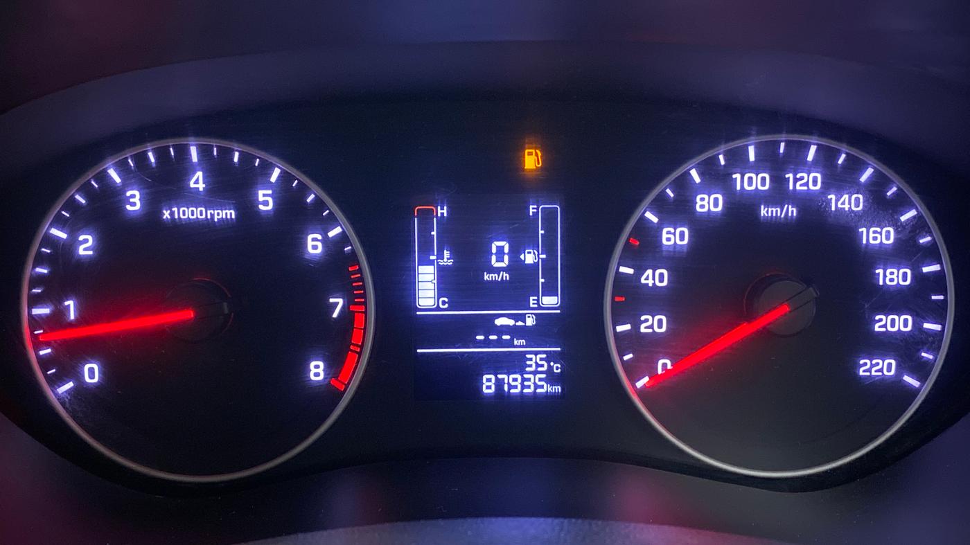 2019 Hyundai Elite i20 SPORTZ PLUS 1.2, Petrol, Manual, 87,935 km, Odometer Image