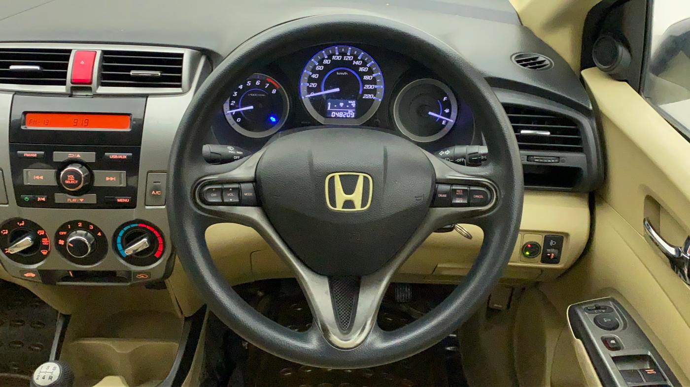2012 Honda City 1.5L I-VTEC V MT, CNG, Manual, 48,295 km, Steering Wheel Close Up