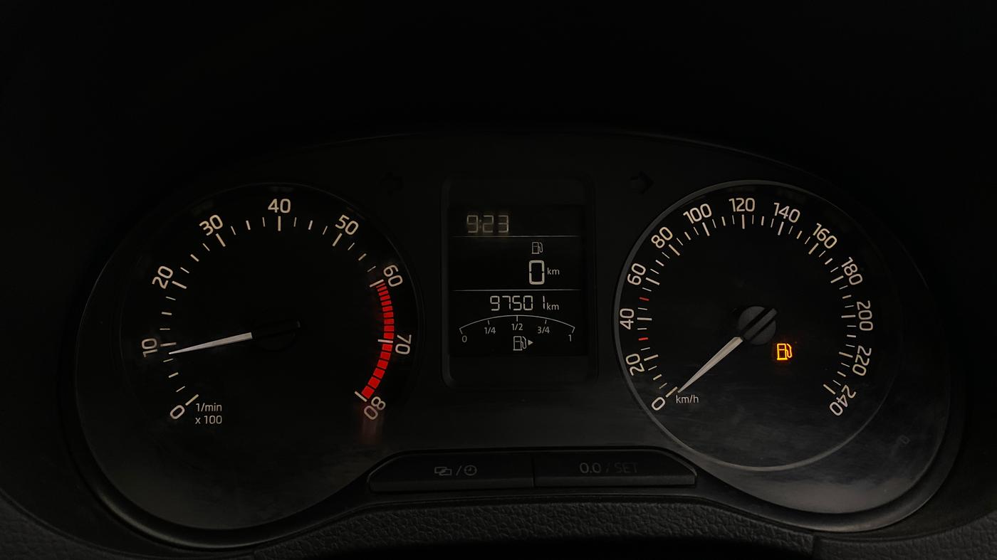 2018 Skoda Rapid AMBITION 1.6 MPI MT, Petrol, Manual, 97,495 km, Odometer Image