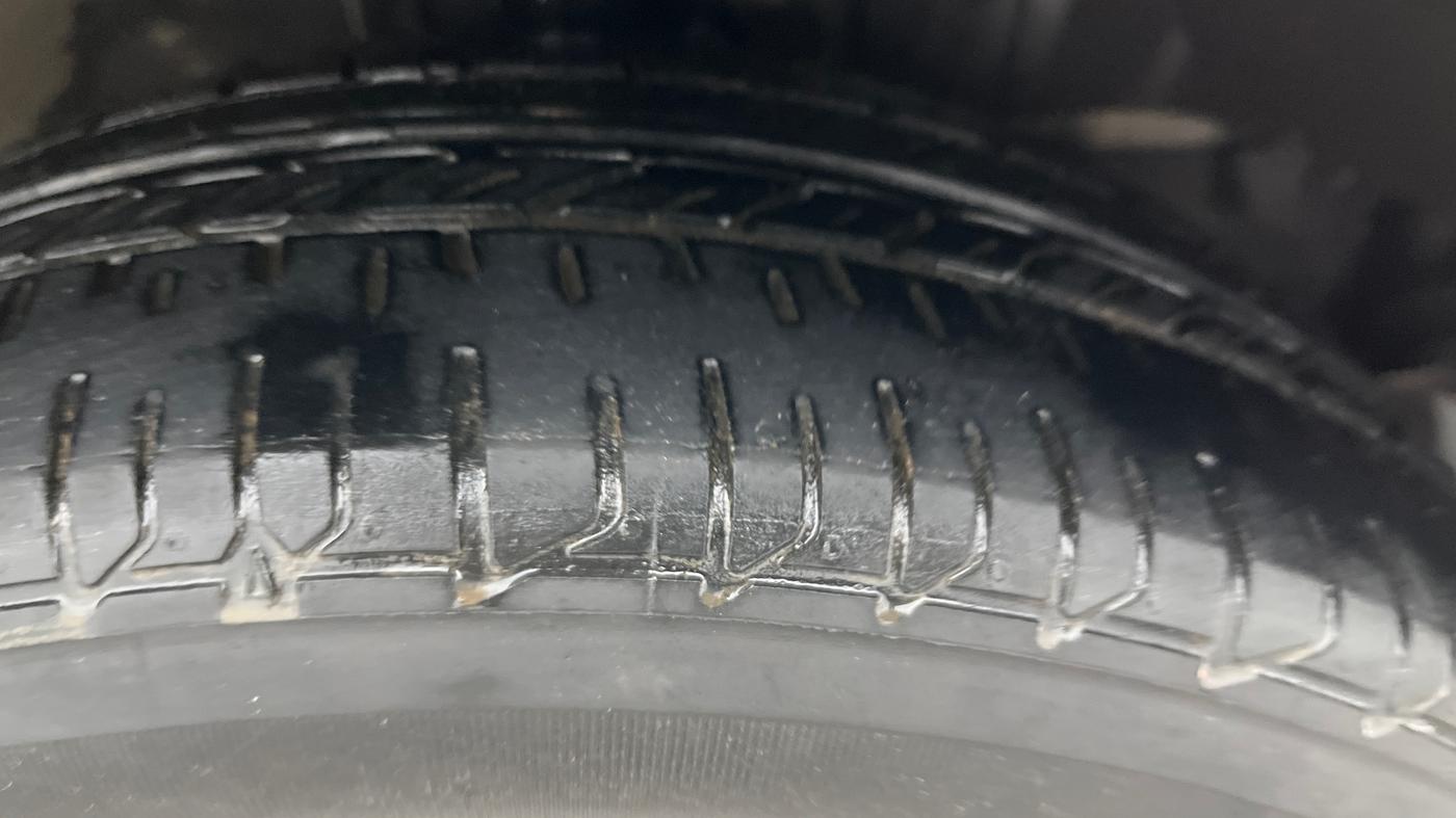 2018 Honda City 1.5L I-VTEC ZX CVT, Petrol, Automatic, 1,35,617 km, Right Front Tyre Tread