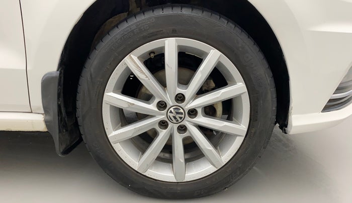 2018 Volkswagen Ameo HIGHLINE PLUS 1.5L AT 16 ALLOY, Diesel, Automatic, 43,055 km, Right Front Wheel