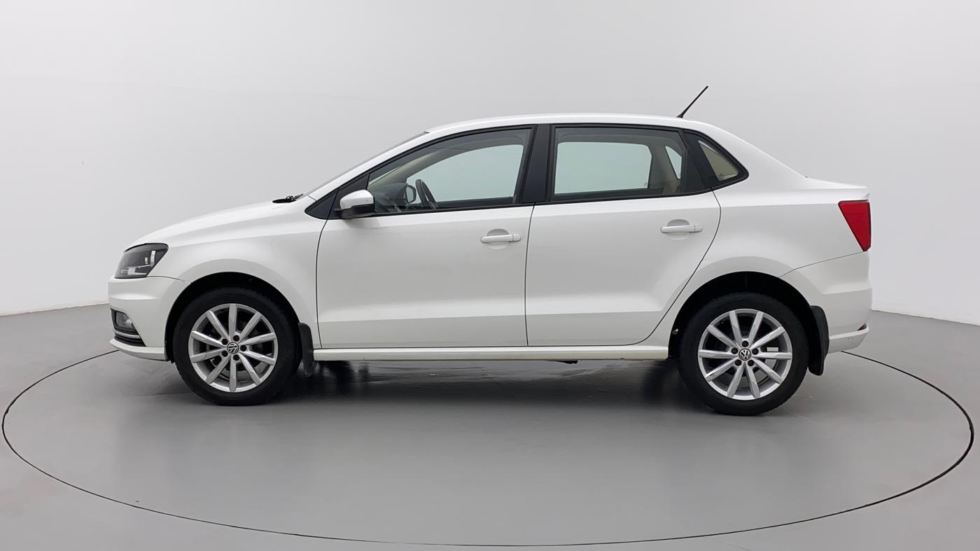 2018 Volkswagen Ameo HIGHLINE PLUS 1.5L AT 16 ALLOY, Diesel, Automatic, 43,055 km, Left Side