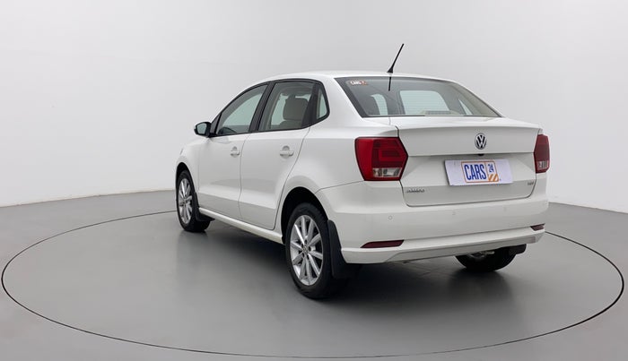 2018 Volkswagen Ameo HIGHLINE PLUS 1.5L AT 16 ALLOY, Diesel, Automatic, 43,055 km, Left Back Diagonal