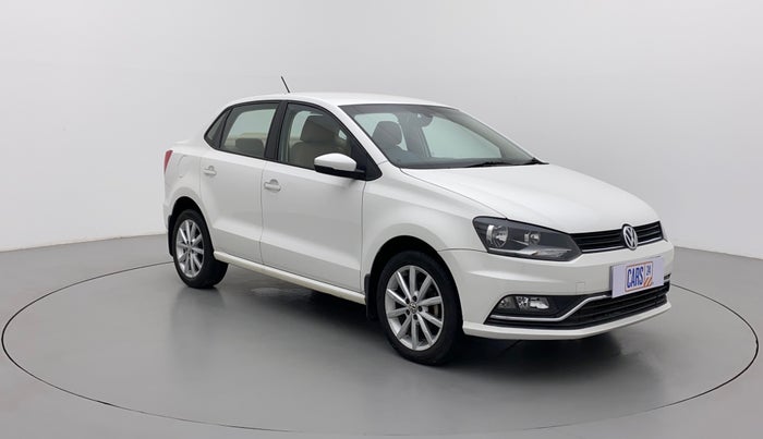 2018 Volkswagen Ameo HIGHLINE PLUS 1.5L AT 16 ALLOY, Diesel, Automatic, 43,055 km, Right Front Diagonal