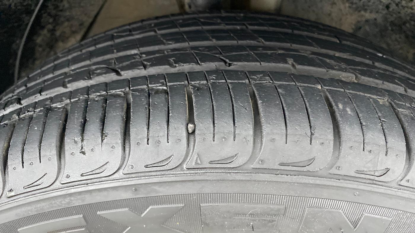 2019 Hyundai Tucson 2WD AT GL DIESEL, Diesel, Automatic, 18,668 km, Right Front Tyre Tread