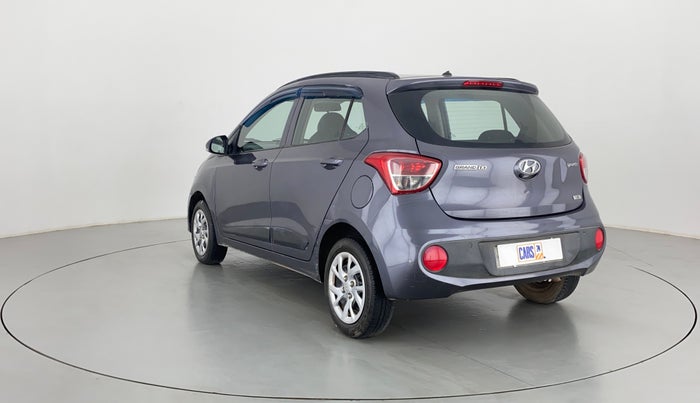 2017 Hyundai Grand i10 SPORTZ O 1.2, Petrol, Manual, 31,514 km, Left Back Diagonal