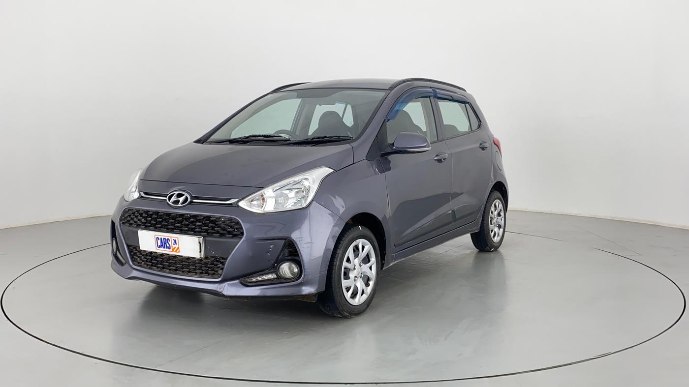 2017 Hyundai Grand i10 SPORTZ O 1.2, Petrol, Manual, 31,514 km, Left Front Diagonal