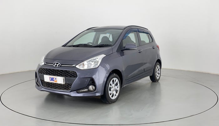 2017 Hyundai Grand i10 SPORTZ O 1.2, Petrol, Manual, 31,514 km, Left Front Diagonal