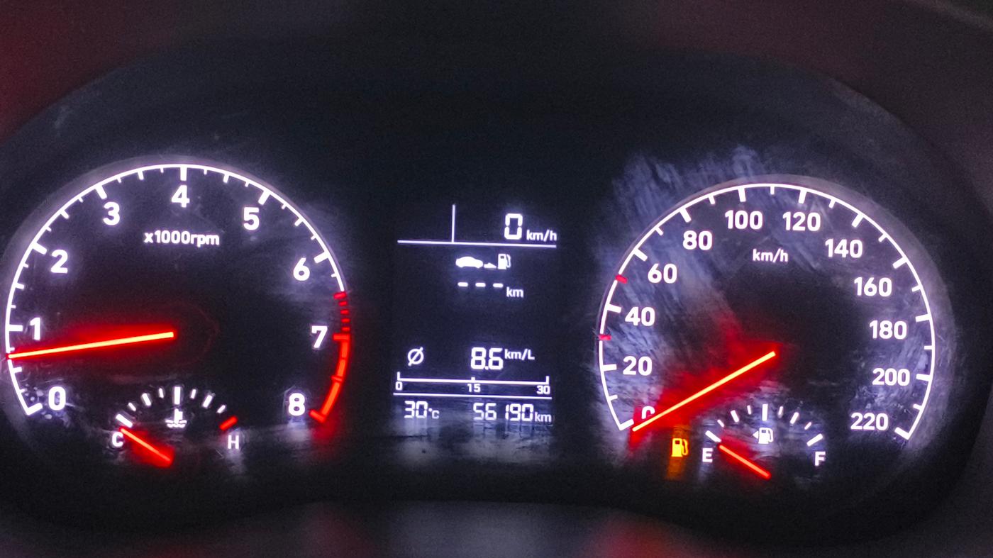 2018 Hyundai Verna 1.6 VTVT SX, Petrol, Manual, 56,177 km, Odometer Image