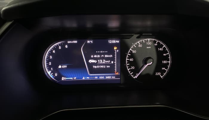 2022 Tata Harrier XZ PLUS 2.0L, Diesel, Manual, 54,928 km, Odometer Image