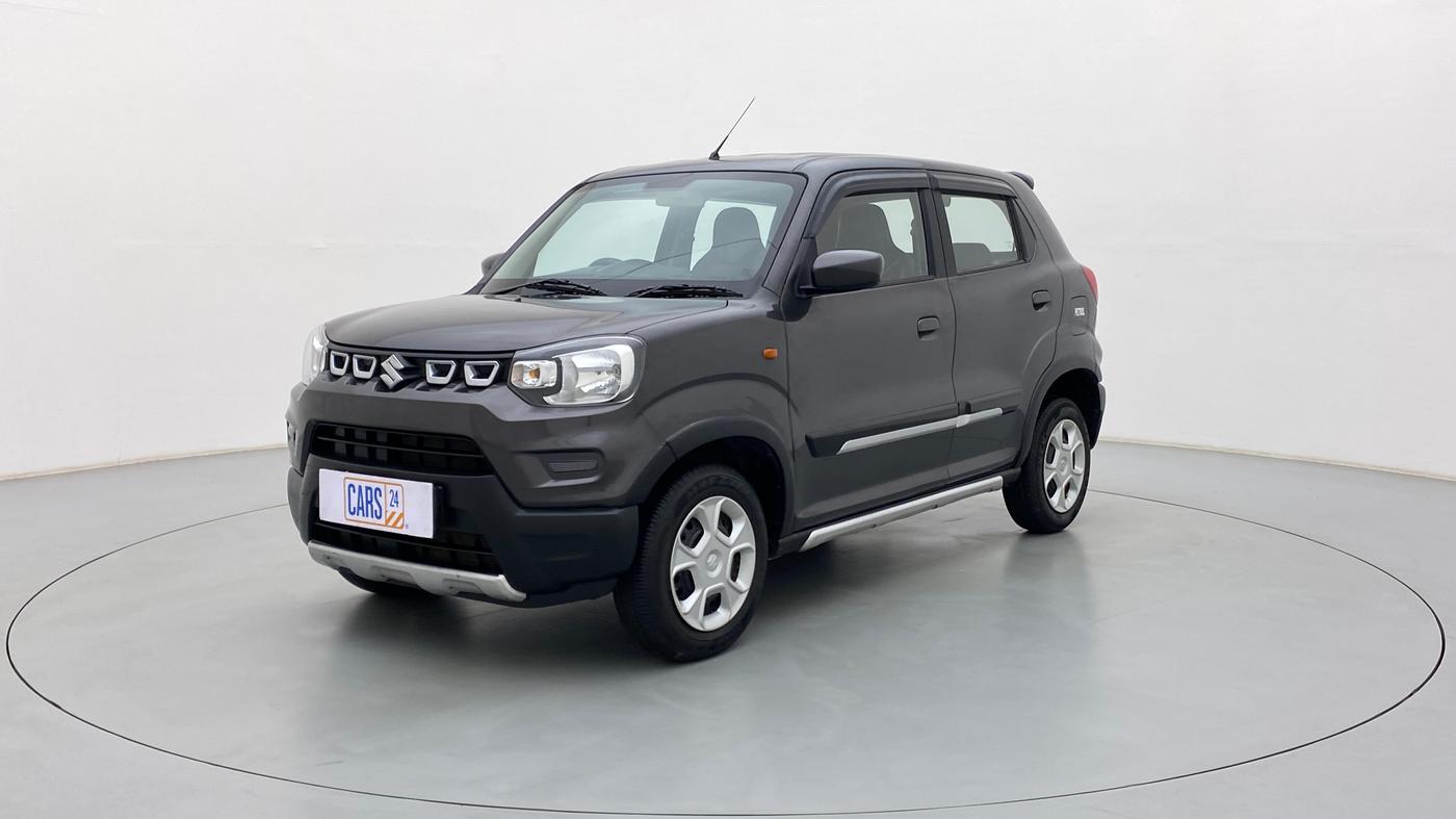 2020 Maruti S PRESSO VXI PLUS, Petrol, Manual, 50,757 km, Left Front Diagonal