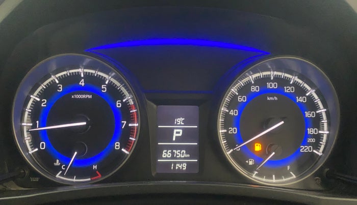 2016 Maruti Baleno DELTA CVT PETROL 1.2, Petrol, Automatic, 66,738 km, Odometer Image