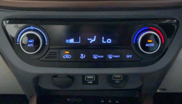 2020 Hyundai AURA SX+ AT, Petrol, Automatic, 7,473 km, Automatic Climate Control