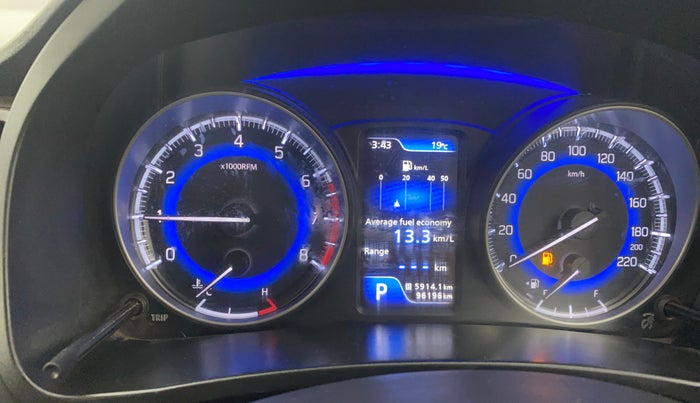 2020 Maruti Baleno ZETA CVT PETROL 1.2, Petrol, Automatic, 96,152 km, Odometer Image