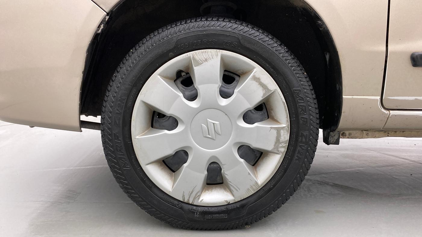 2013 Maruti Alto K10 VXI, Petrol, Manual, 92,370 km, Left Front Wheel