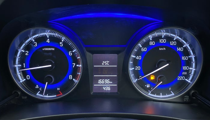 2019 Maruti Baleno DELTA 1.2 K12, Petrol, Manual, 16,768 km, Odometer Image
