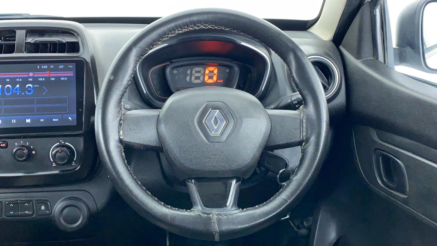 2019 Renault Kwid RXL, Petrol, Manual, 35,525 km, Steering Wheel Close Up