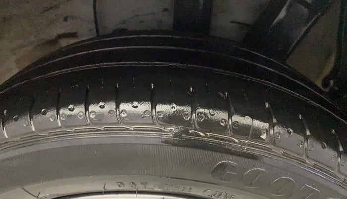 2022 Hyundai AURA SX PLUS 1.2 AMT, Petrol, Automatic, 53,946 km, Left Rear Tyre Tread