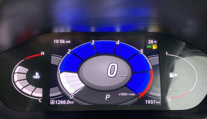 2022 Nissan MAGNITE XV CVT TURBO, Petrol, Automatic, 2,164 km, Odometer Image