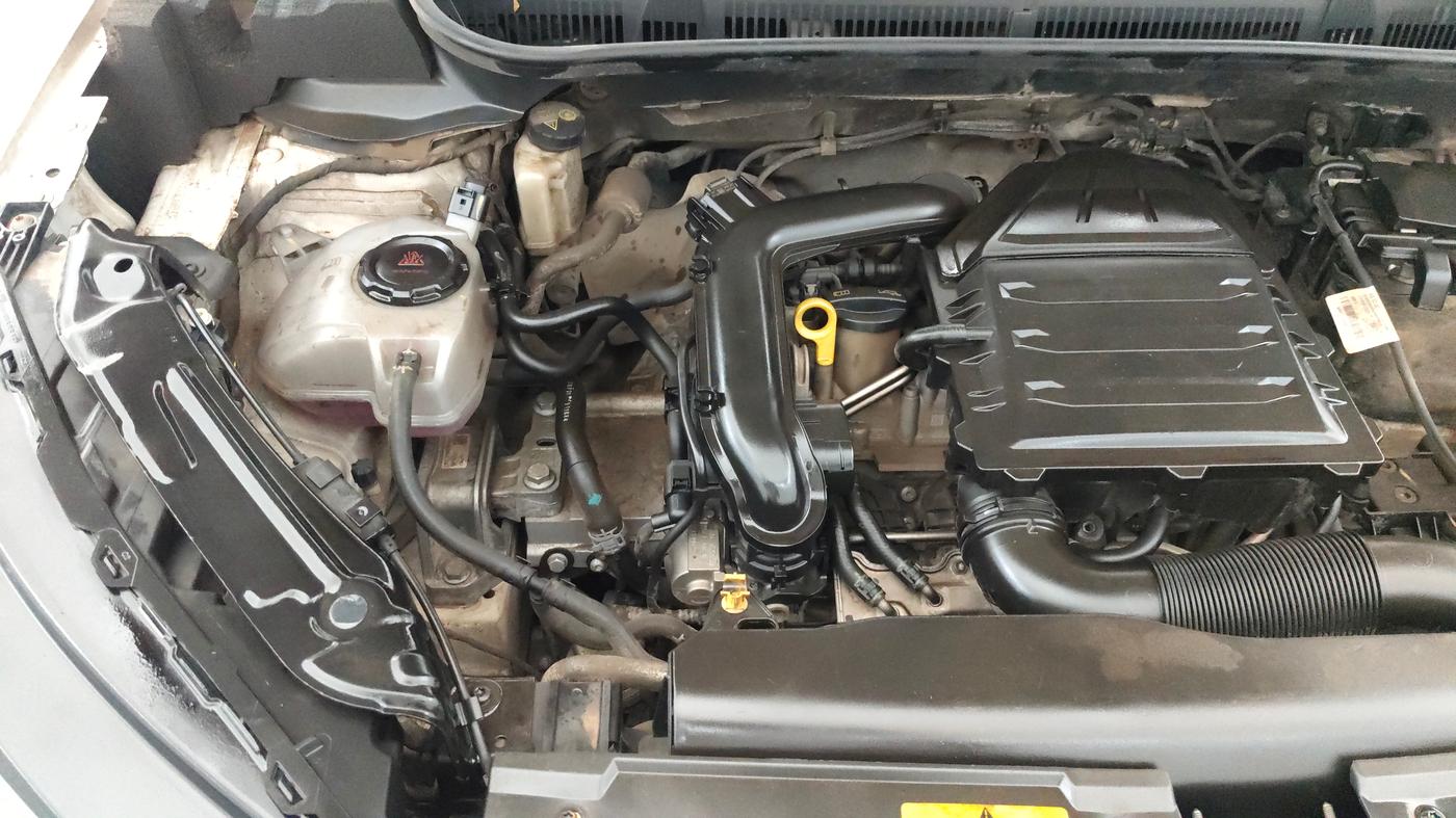 2021 Skoda KUSHAQ AMBITION 1.0L TSI AT, Petrol, Automatic, 62,277 km, Engine View - Right