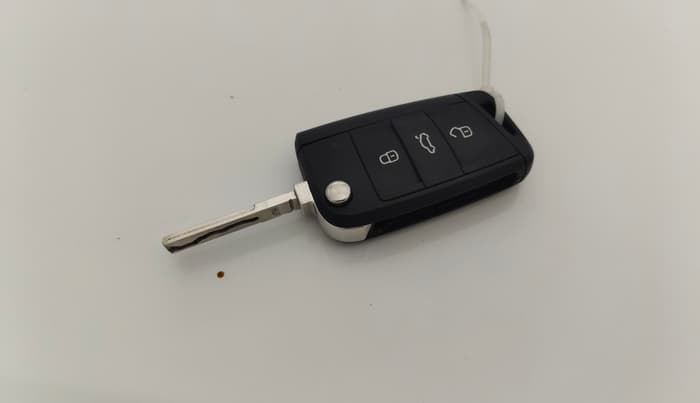 2021 Skoda KUSHAQ AMBITION 1.0L TSI AT, Petrol, Automatic, 62,277 km, Key Close Up