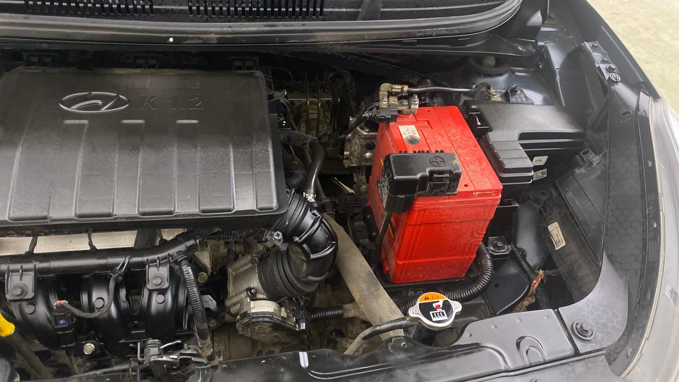 2020 Hyundai GRAND I10 NIOS SPORTZ 1.2 KAPPA VTVT DUAL TONE, Petrol, Manual, 34,491 km, Engine View - Left