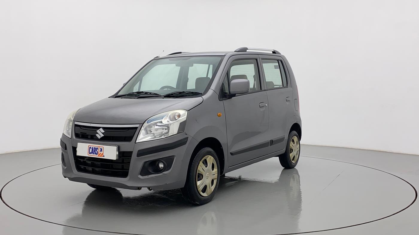 2015 Maruti Wagon R 1.0 VXI, Petrol, Manual, 73,780 km, Left Front Diagonal