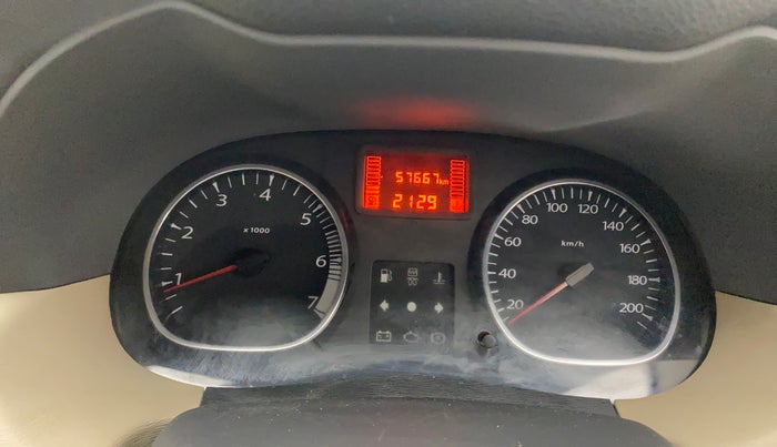 2014 Renault Duster 85 PS RXL DIESEL, Diesel, Manual, 57,666 km, Odometer Image