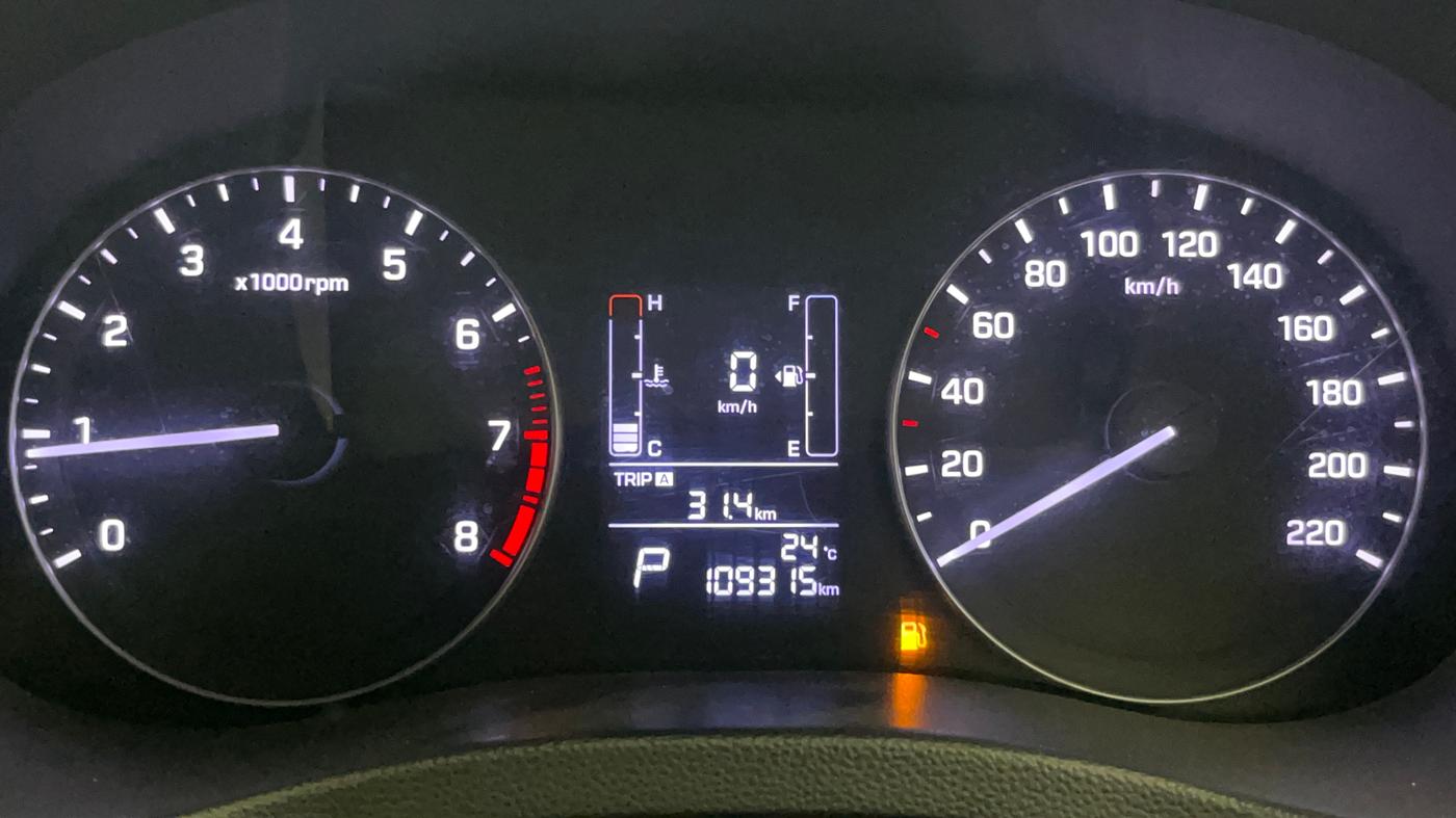 2018 Hyundai Creta SX PLUS AT 1.6 PETROL, Petrol, Automatic, 1,09,264 km, Odometer Image