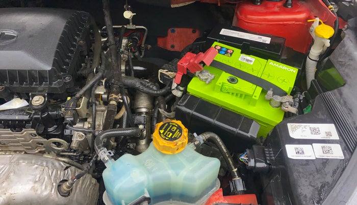 2020 Tata NEXON XZA PLUS (O) PETROL, Petrol, Automatic, 11,891 km, Engine View - Left