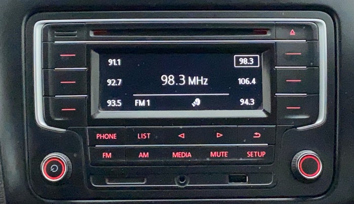 2018 Volkswagen Vento COMFORTLINE DIESEL 1.5, Diesel, Manual, 40,018 km, Infotainment System