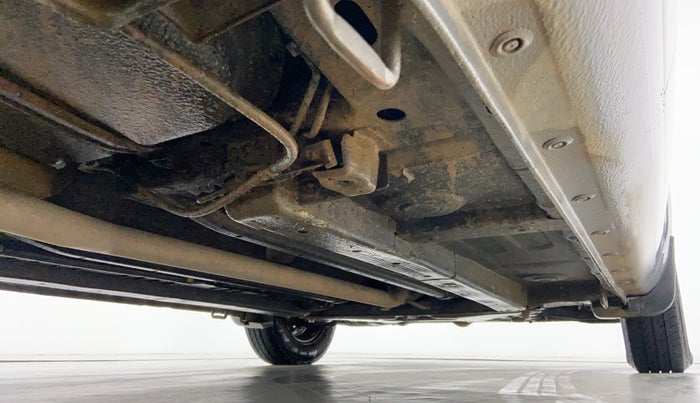 2012 Maruti Ritz VDI, Diesel, Manual, 51,781 km, Rear right underbody view
